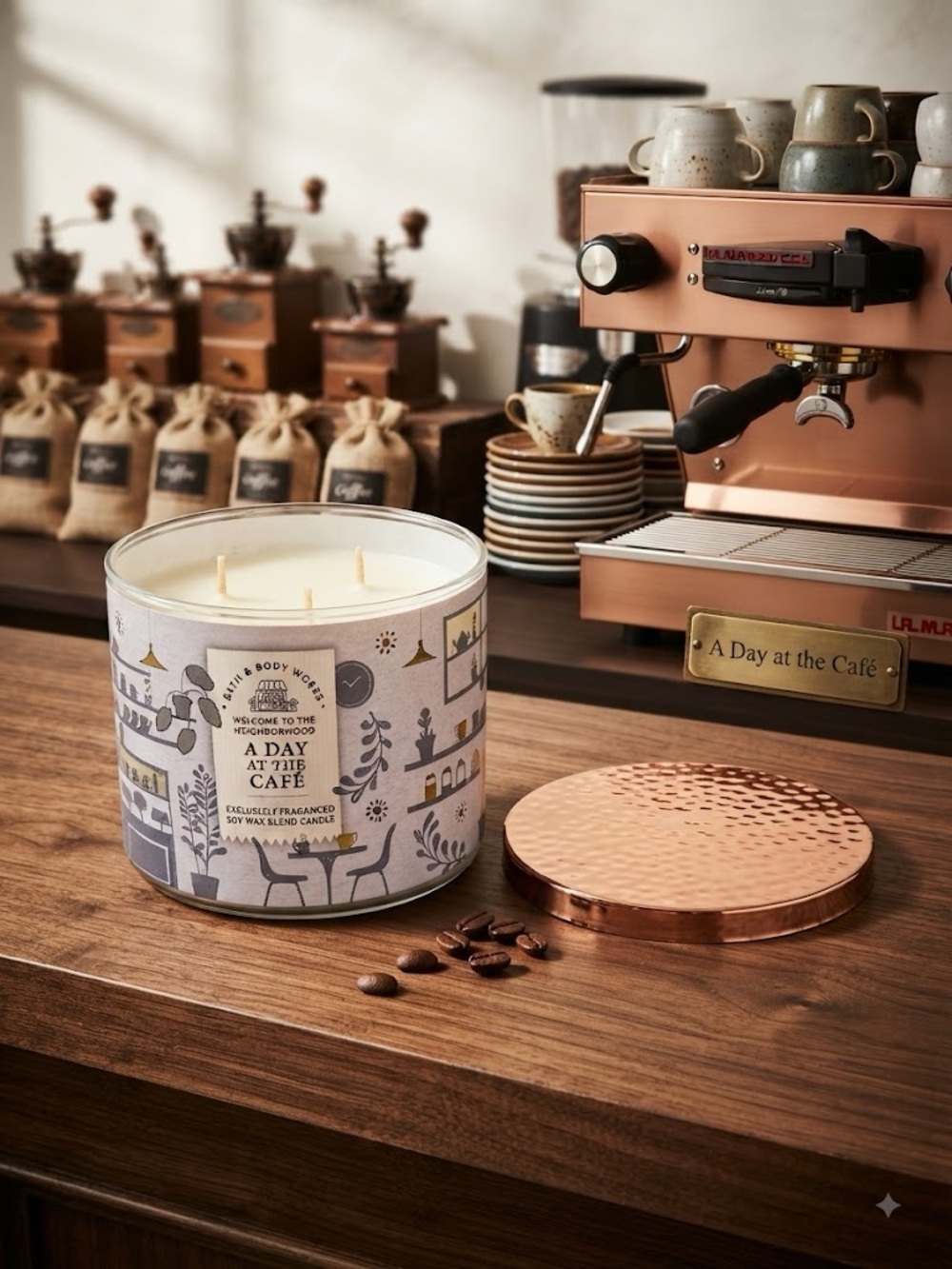 ☕️ A Day at the Cafe 3-Wick Candle